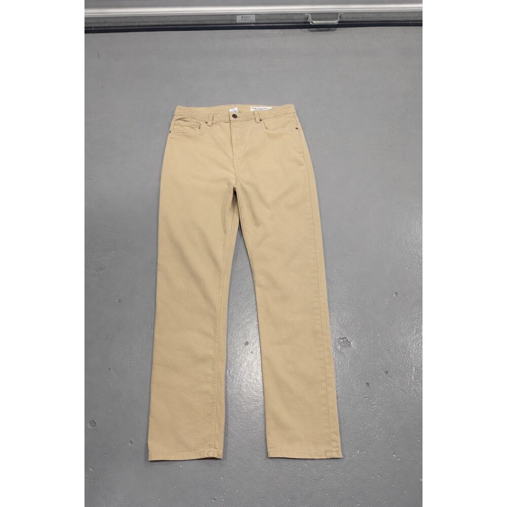The Perfect Jean NYC Jeans Mens 35x32 Denkhaki Slim Thick Stretch‎ Denim Pants